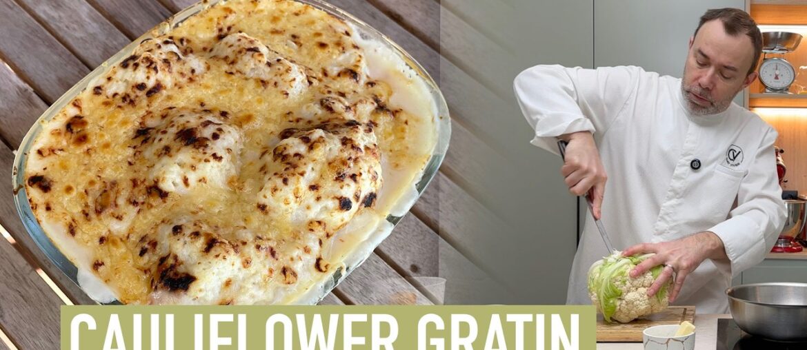 Authentic French Cauliflower Gratin — Golden & Delicious (Gratin de Chou-Fleur) Authentic French Cauliflower Gratin — Golden & Delicious (Gratin de Chou-Fleur)