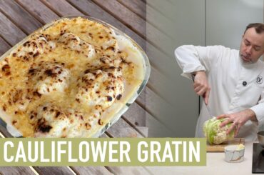 Authentic French Cauliflower Gratin — Golden & Delicious (Gratin de Chou-Fleur)