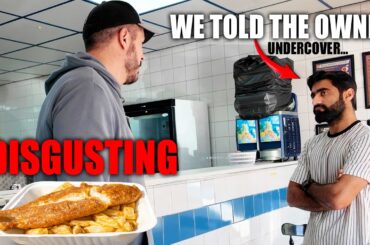 WORST Fish & Chips In Blackpool! ⁨We Were Spitting Chips!