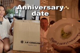 Anniversary Vlog | French Dinner in the City & My Dream Le Creuset Cookware Upgrade | Emem Ibanez