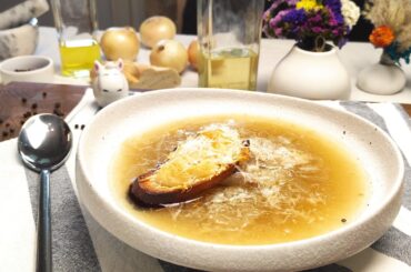 Classic French Onion Soup | Deeply Caramelized & Rich | ASMR