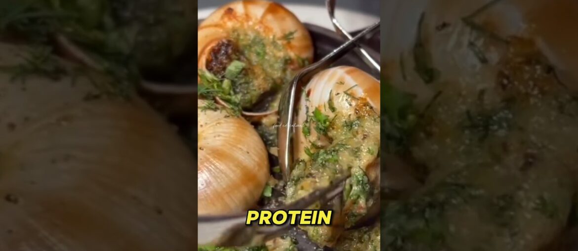 Escargot: Gourmet treat or nutritional powerhouse? 🐌