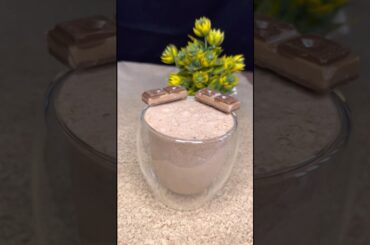 3 LAYER CHOCOLATE MILKSHAKE ASMR🍫      #asmr#asmrsounds#shorts#viral#shortsvideo