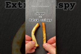 Crispier Air Fryer French Fries — Nobody Talks About This Step #frenchfries #cookingtips #shorts