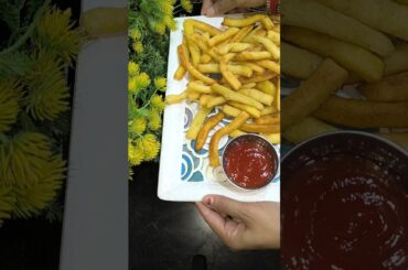 trending crispy Suji french fries 🍟 #viral #recipe #food #shorts