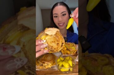 In N Out Flying Dutchman 🌶️🔥🍔 #mukbang #asmr #food #shortvideo #shorts #ytshorts #foodie #fyp