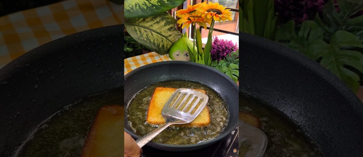 Agar aapk pass rakha hai 😱1 cup ghee toh banao yeh mazedaar  ghee wale shai toast #shorts