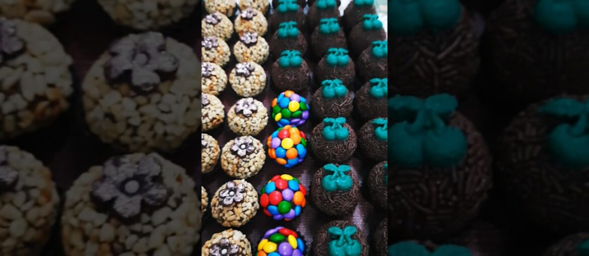 brigadeiros gourmet     #shorts #pascoa #chocolate #doces #brigadeiro #shortsviral #shortvideo