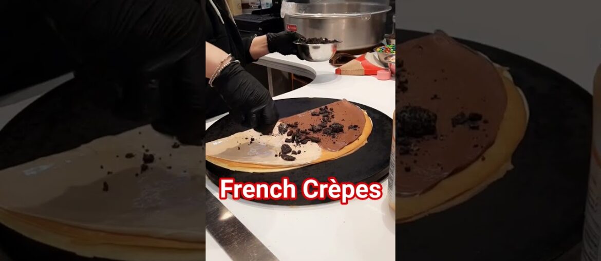 French Crèpes| #shorts #love #foodie