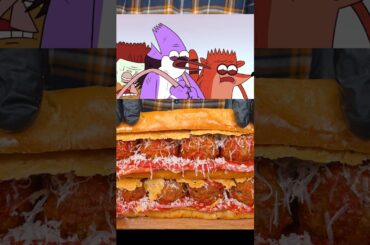 Unleashing Ultimate Meatball Double-Decker Deathwich!🥖#shorts #meatball #regularshow #cartoonnetwork