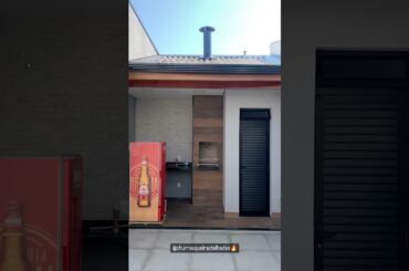 Churrasqueira Caixote Sob medida. #churrasqueira #construção #gourmet #obra #viral #casa #fyp