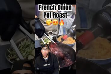 French Onion Por Roast😋#shorts #food #foodie