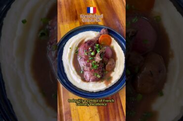France Food : Coq au Vin 🍷 #france #food #shorts