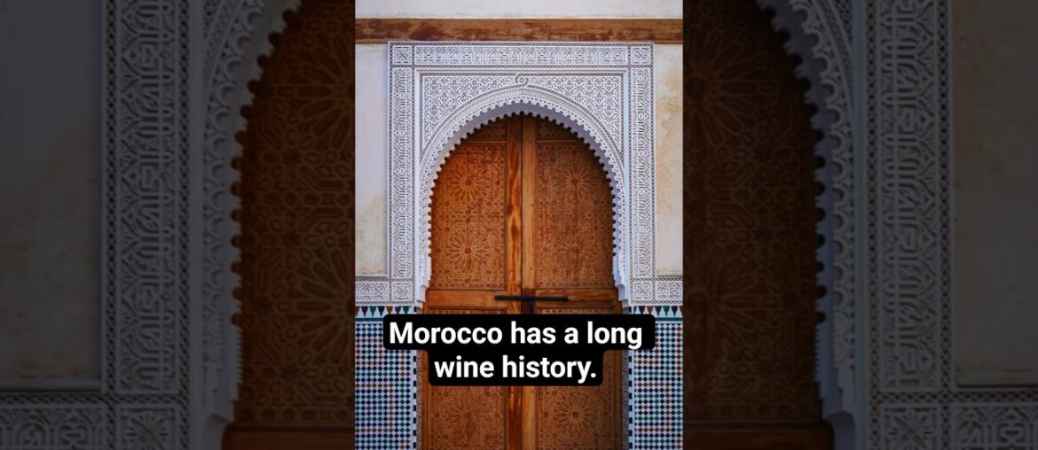 Morocco has a long wine history. #wineeducation #wine #sommelier Morocco has a long wine history. #wineeducation #wine #sommelier