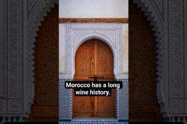 Morocco has a long wine history. #wineeducation #wine #sommelier