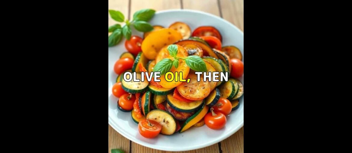 Mastering the Perfect French Ratatouille Recipe. #Shorts