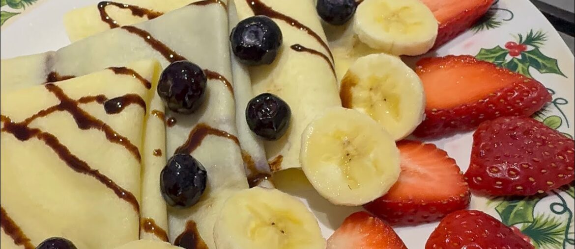 Perfect French Crepes Recipe | Soft & Thin Every Time