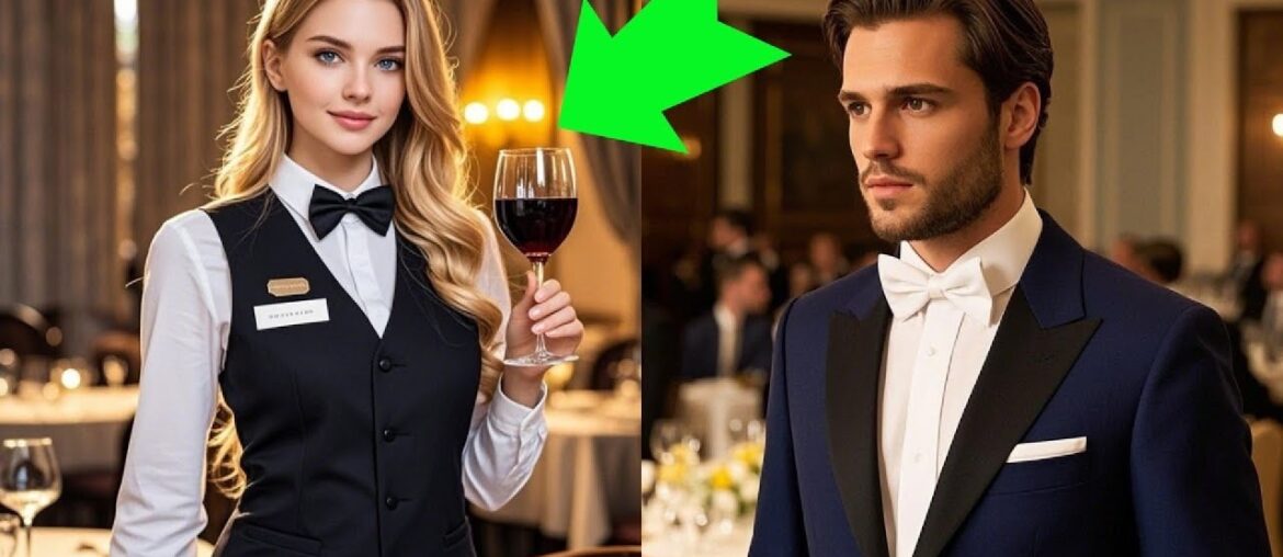 “You can’t even pronounce wine,” said the Millionaire… the waitress responded in French and toast