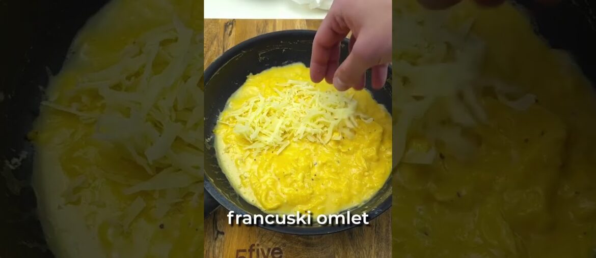 Francuski omlet 🥚 #eggs #omelette #french