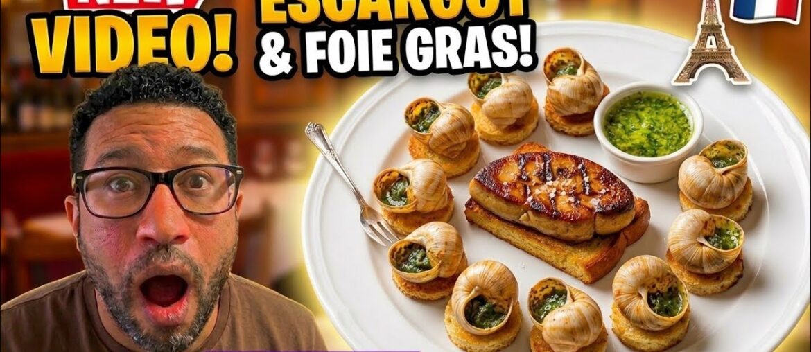 American Reacts to WILD French Foods! (Escargot & Goose Liver?!)🇫🇷🍟🥖
