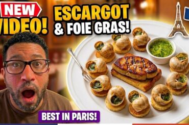 American Reacts to WILD French Foods! (Escargot & Goose Liver?!)🇫🇷🍟🥖