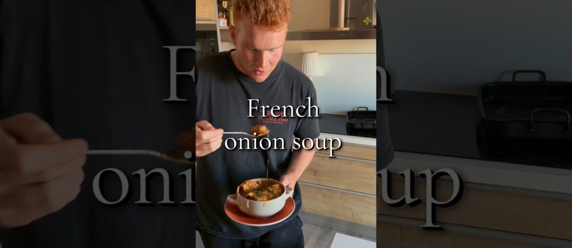 French onion soup #cooking #recipe