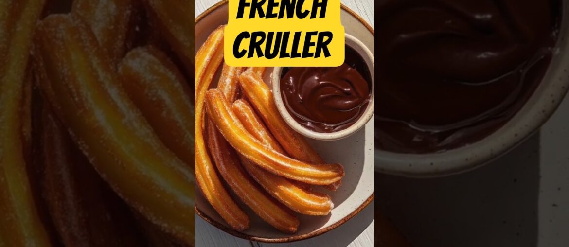 French Cruller Donut Recipe 🍩 | Crispy & Light Homemade French Crullers #FrenchCruller #SweetTreat