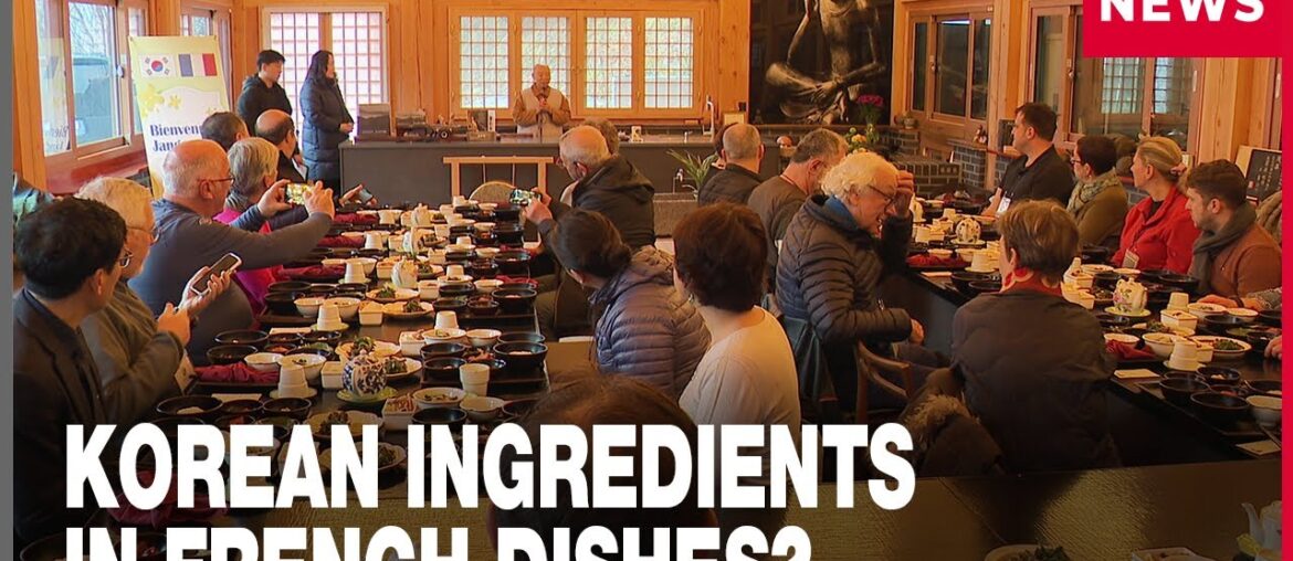 [Arts & Culture] How Korean ingredients could be used in French dishes