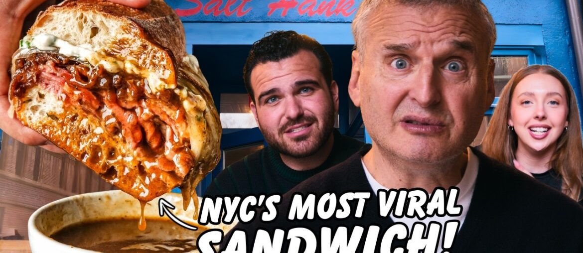 Phil Rosenthal Eats the Most Viral Sandwich in America! | Sal Tries Food
