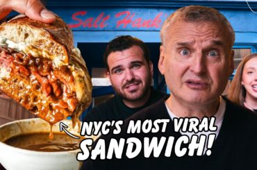 Phil Rosenthal Eats the Most Viral Sandwich in America! | Sal Tries Food