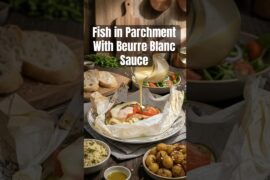Fish in Parchment with Beurre Blanc Sauce | Easy Elegant French Seafood Recipe