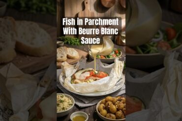 Fish in Parchment with Beurre Blanc Sauce | Easy Elegant French Seafood Recipe