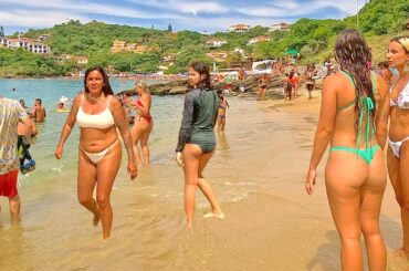 João Fernandes Beach is Amazing - Buzios Rio de Janeiro Beach 4k