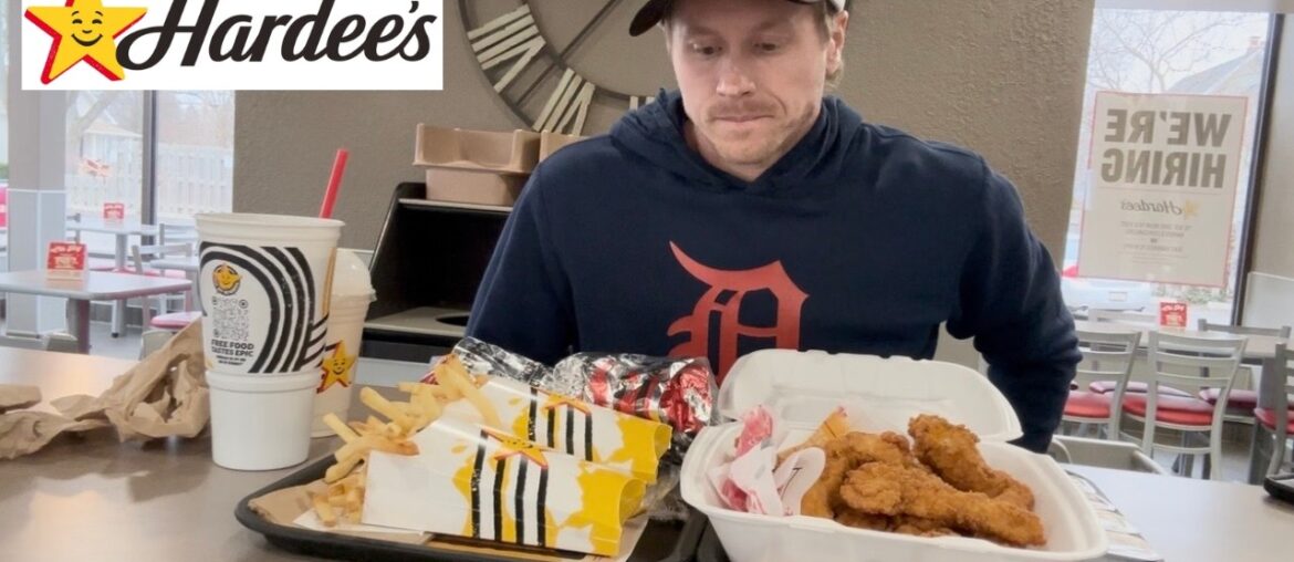I ATTEMPTED THE VIRAL HARDEE’S FAST FOOD CHALLENGE!