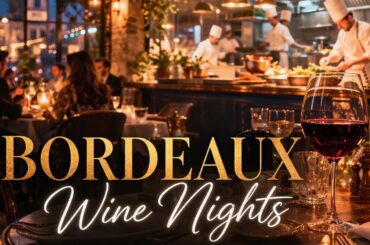 🍷 Bordeaux Wine Nights — Paris French Jazz Lounge for Elegant Dinner & Relax