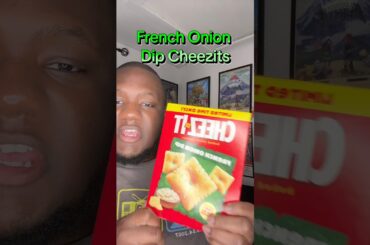 French Onion Dip Cheezits #snack #snacks #new