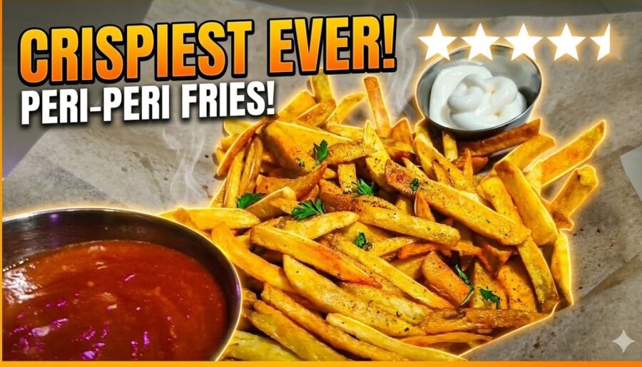 CRISPY PERI-PERI FRENCH FRIES 🍟!!