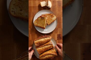 Cheap vs expensive PB&J #cooking #food #foodasmr #recipe