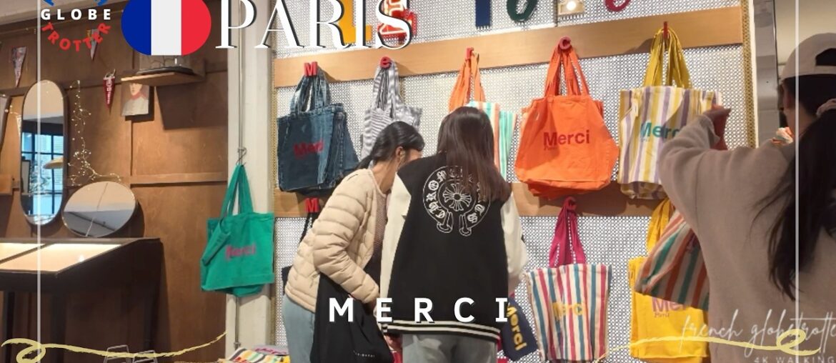 Paris Marais 𝙈𝙀𝙍𝘾𝙄 Concept Store Spring 2026🇫🇷 Trendiest Shop in Marias Window Shopping Tour 4K