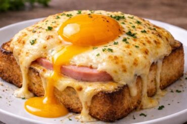 You've never had such a delicious breakfast before – a French toast sandwich with egg in 10 minutes!