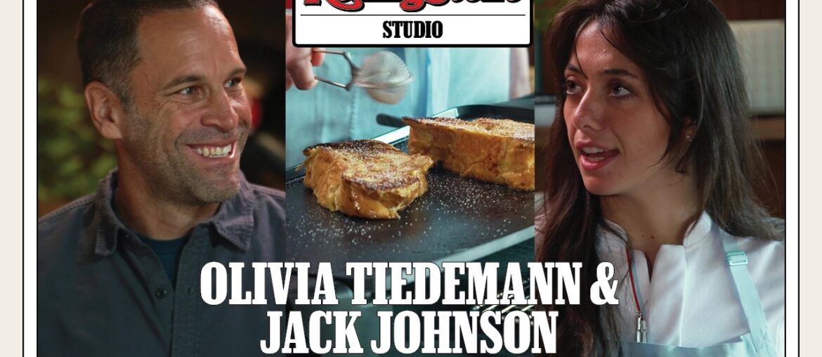 Olivia Tiedemann & Jack Johnson Make French Toast | The Rolling Stone Studio