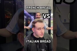French bread VS Italian bread 🇫🇷🥖🇮🇹 Part 2 #French #Food #Italy