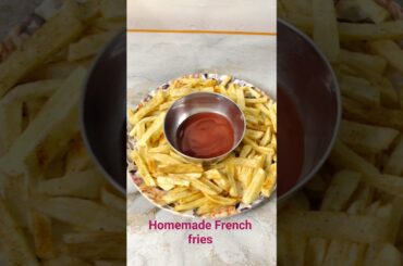 Homemade French fries recipe#youtubeshorts #Frenchfries#tastyfood