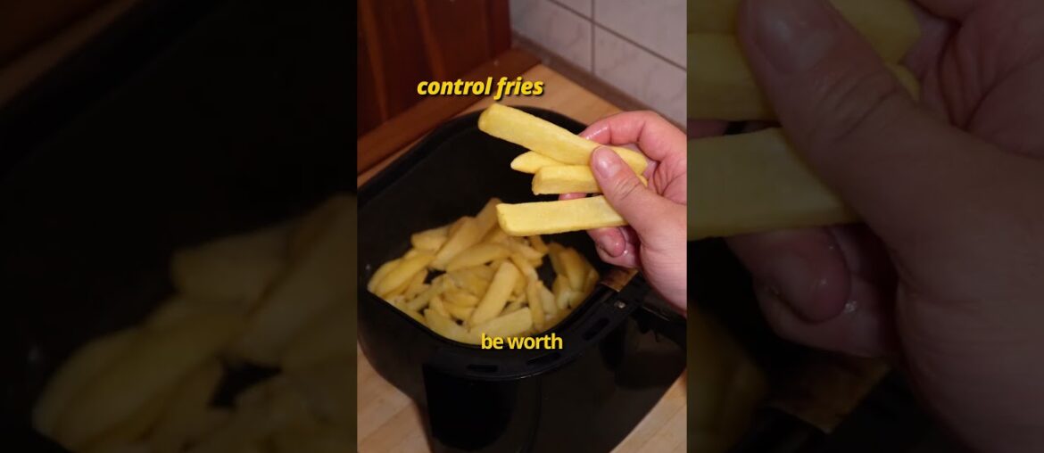 CRUNCHIEST Air Fryer French Fries from @JoshuaWeissman #shorts