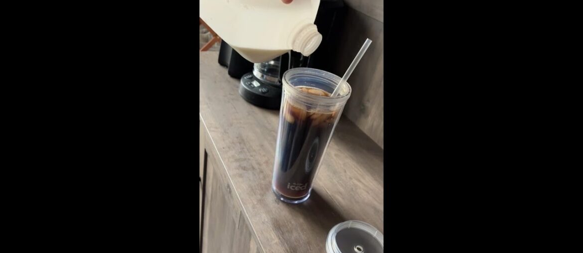 Initial first try of the French vanilla coffee syrup