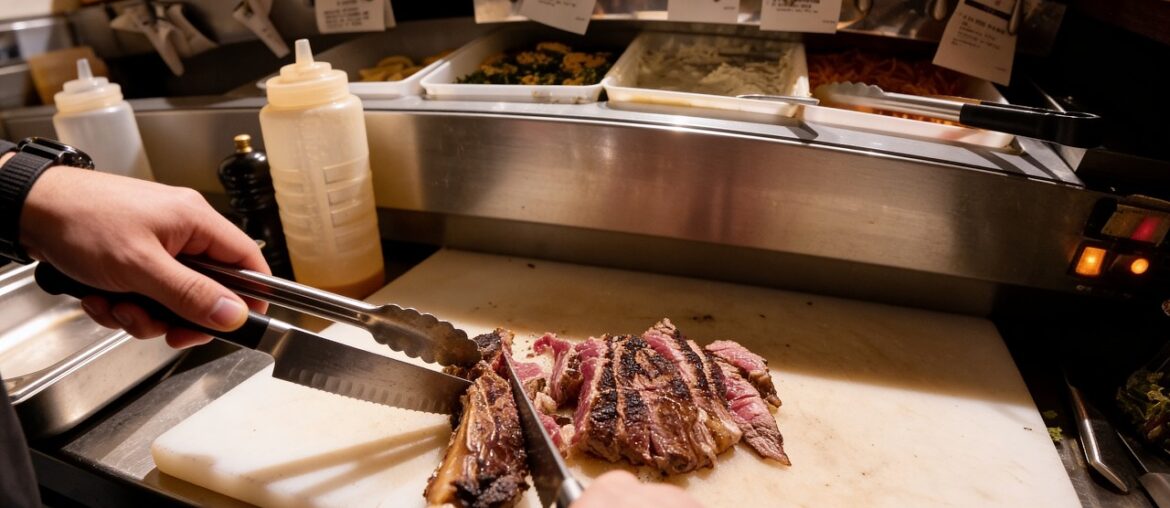 Inside a French Restaurant Grill Station 🔥 POV