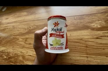 Yoplait Original French Vanilla Yogurt. Tasty and delicious