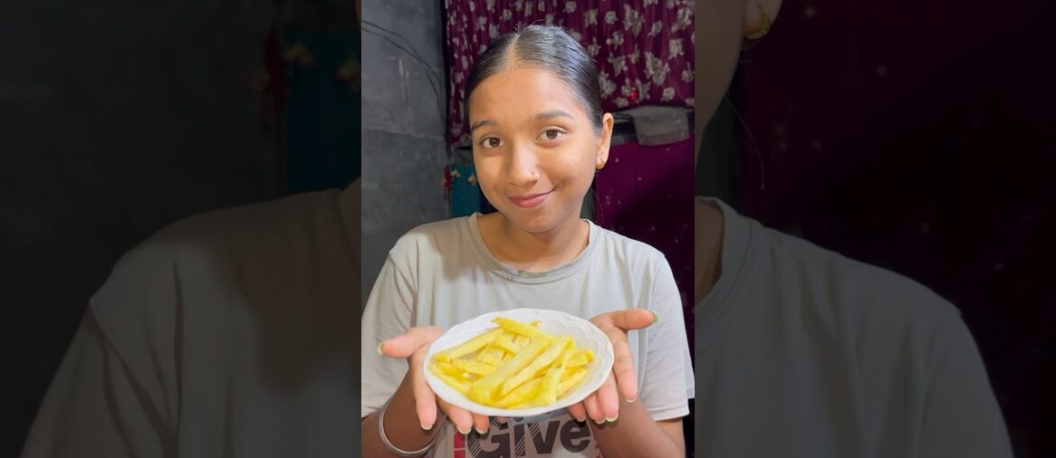 French fries 🍟 #frenchfries #recipe #easyrecipe #food #cooking #shorts #streetfood #viral #vlog