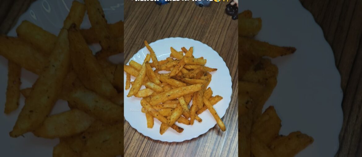 Better Than Mac' Donald's French Fries🤤✨... #shorts #recipe #frenchfries #viral #eveningsnack #tasty