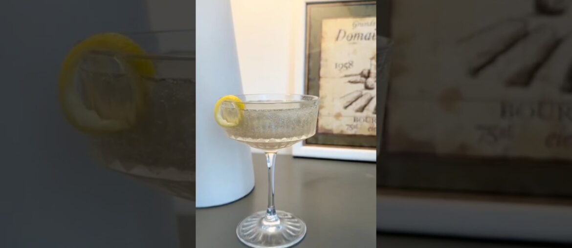 Chrome Spark Cocktail 🍸 #cocktail #recipe